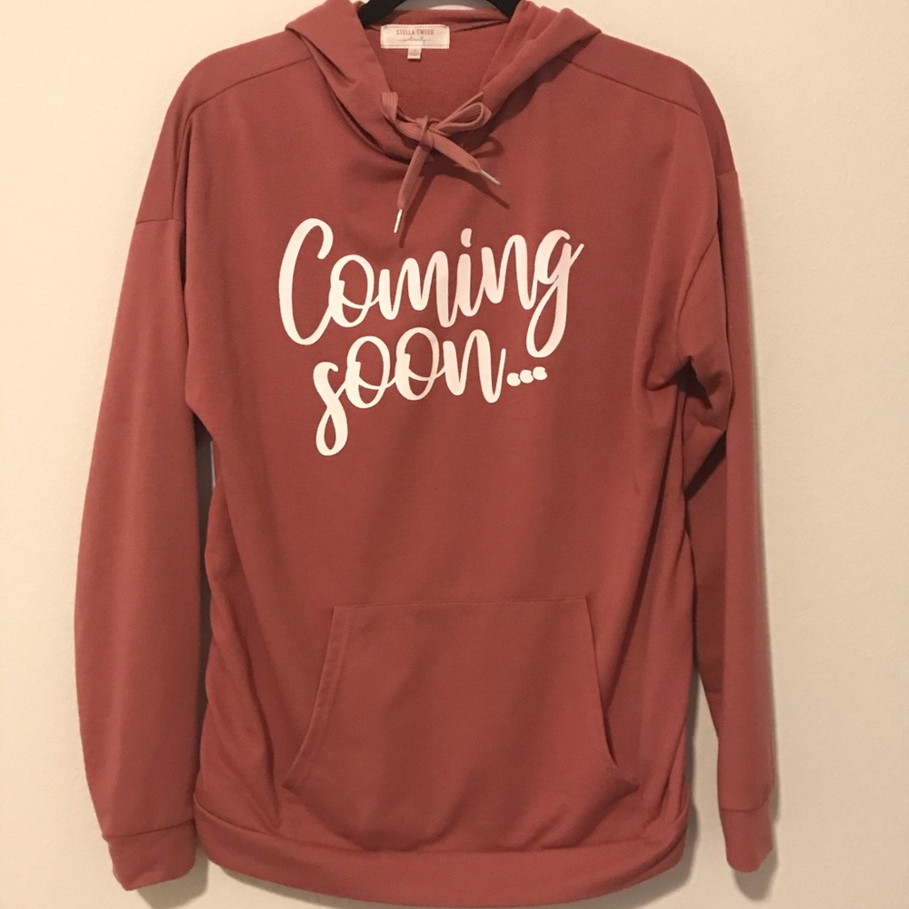 Maternity hoodie